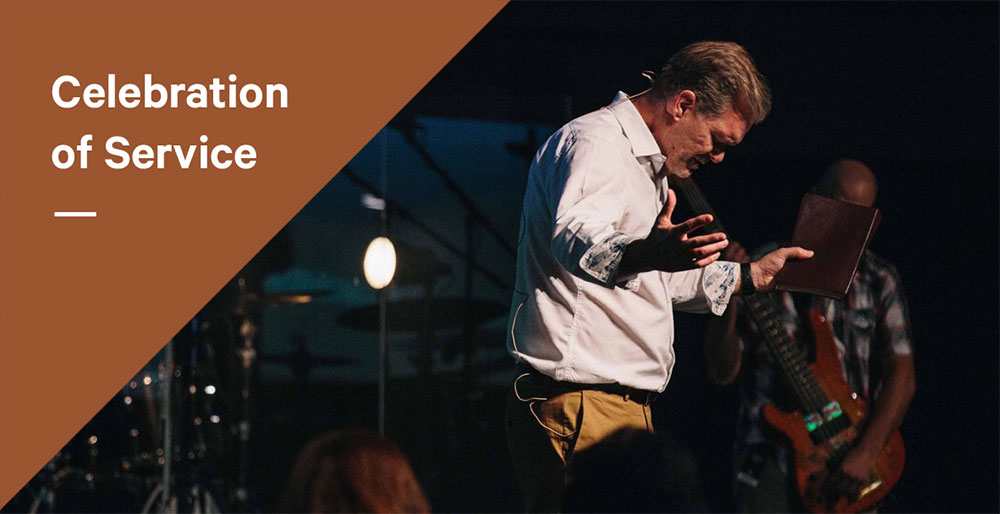 Celebration of Service Header