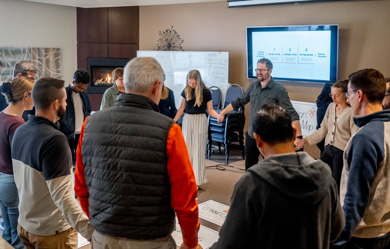 Group serving together