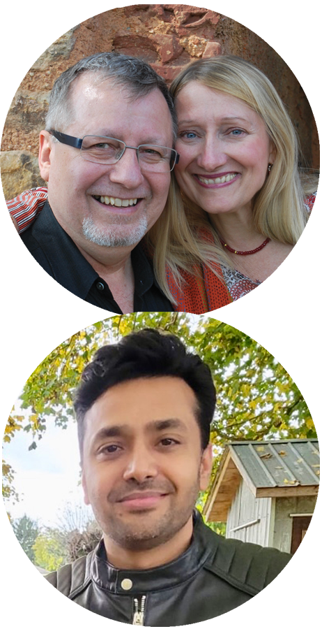 Doug & Sherry with Arun