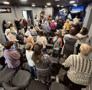 church gathering